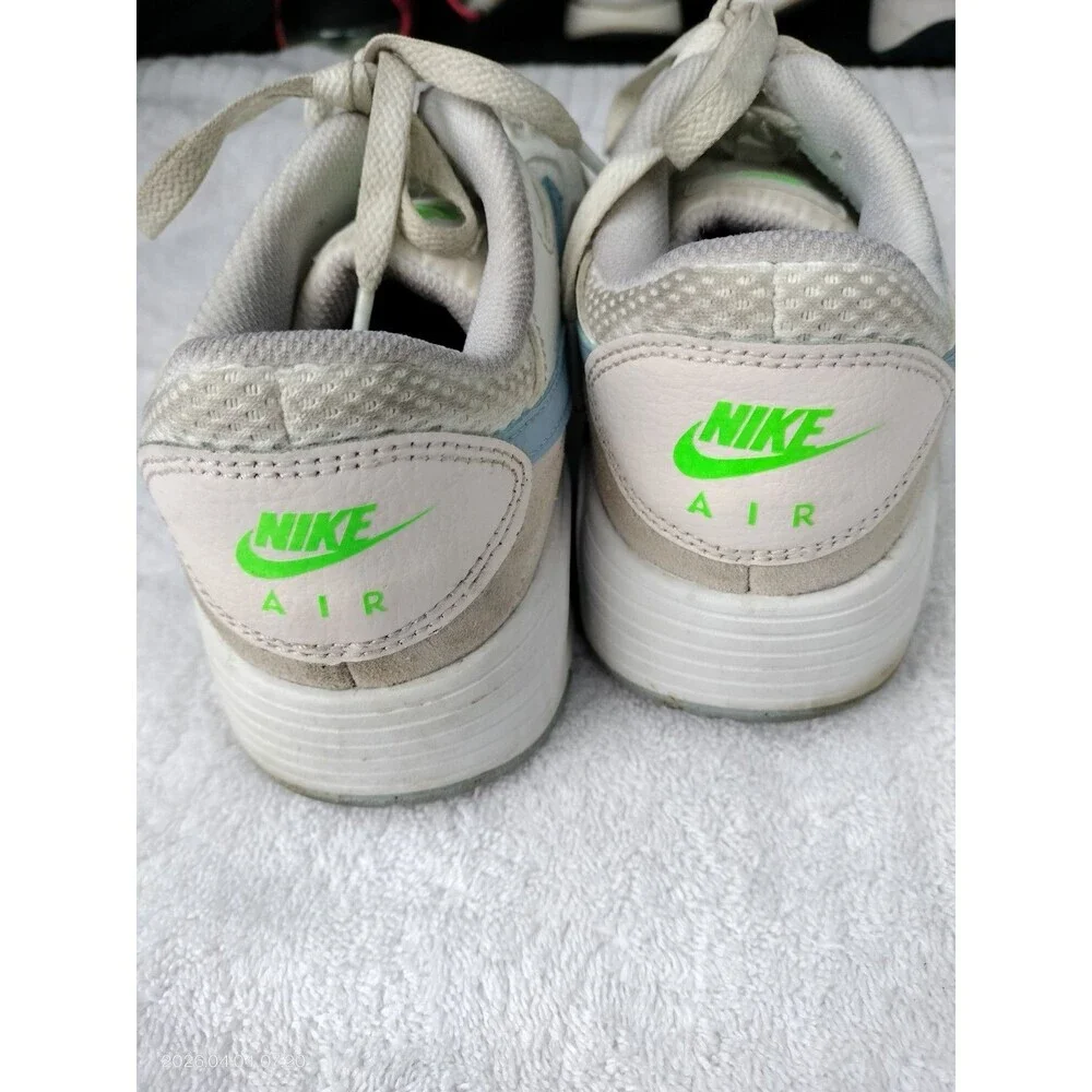 Nike/Nike Air Max/Women's Nike Air Max SC shoe/white and light blue/Size 9 US